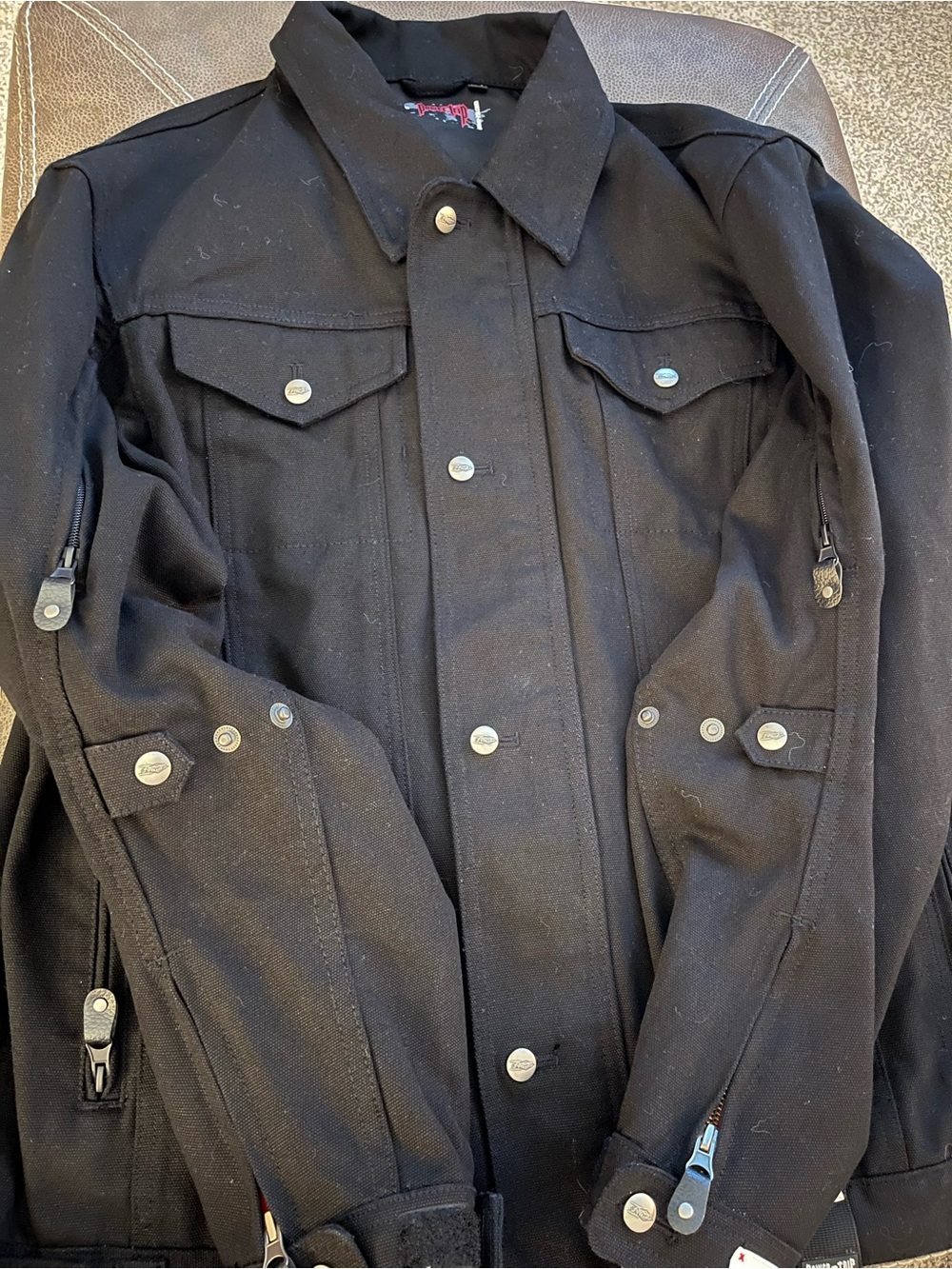 🏍️ Power Trip Men’s Motorcycle Riding Jacket
